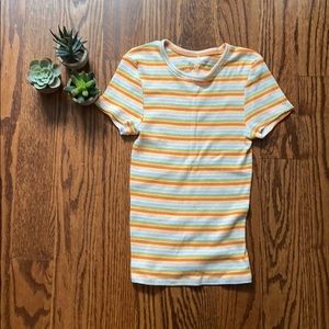 UO ribbed short sleeve T-shirt